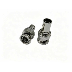 BNC 12G male Crimp Connector