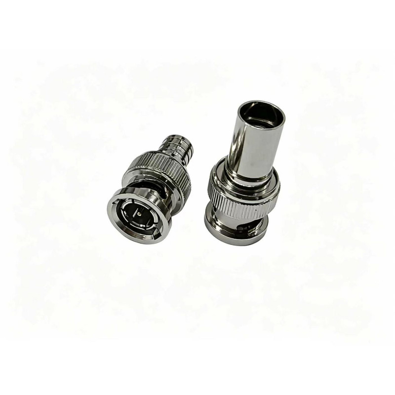 BNC 12G male Crimp Connector
