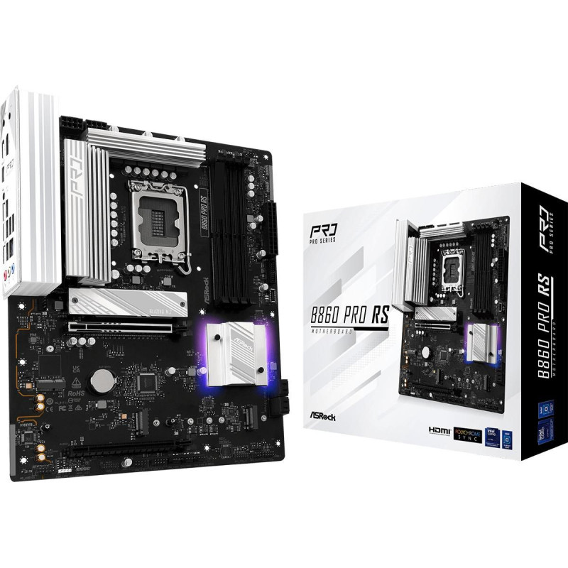 Placa Asrock B860 Pro RS,INTEL,1851,B860,4DDR5,256GB,1HDMI+1 | APLIUM