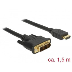 Cable DVI 18+1 male gt/