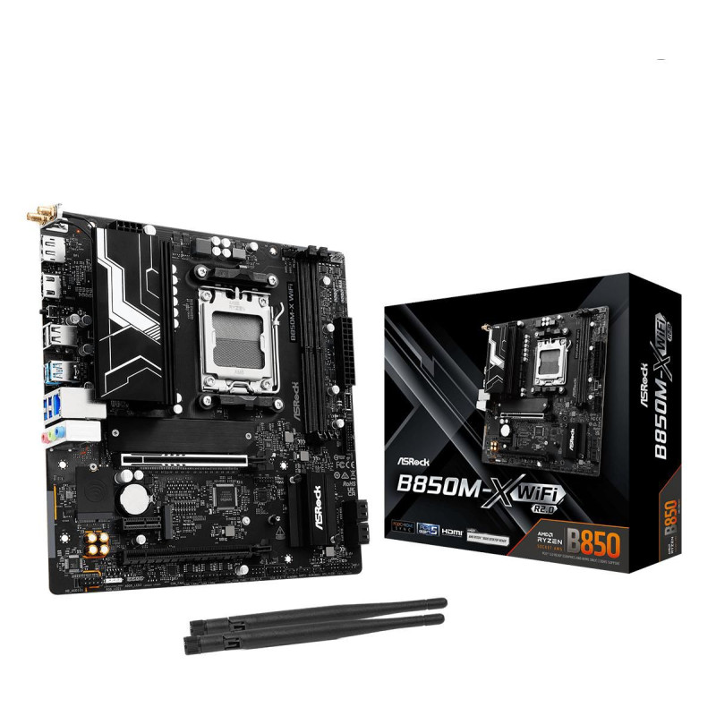Placa Base Asrock B850M-X WiFi R2.0/ DDR5/ PCIe 5.0/ Socket | APLIUM