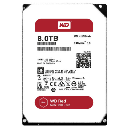 WD Red 8TB 24x7