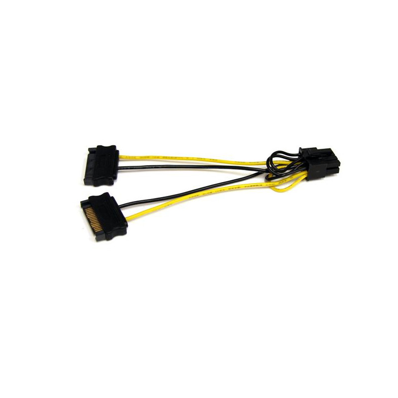 6" SATA to 8Pin PCIe Power Cable Adapter