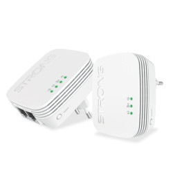 Strong POWERLWF600DUOMINI adaptador de red PowerLine 600 Mbi | APLIUM
