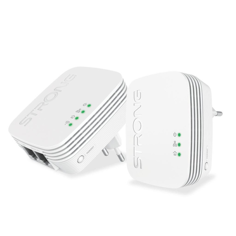 Strong POWERLWF600DUOMINI adaptador de red PowerLine 600 Mbi | APLIUM
