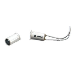 White Miniature Recess Contact