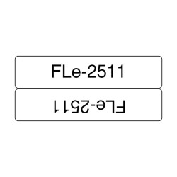 FLe-2511 label-making tape