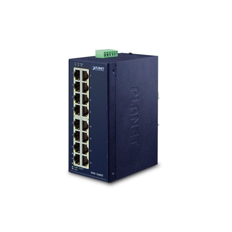 IP30 Industrial 16-Port