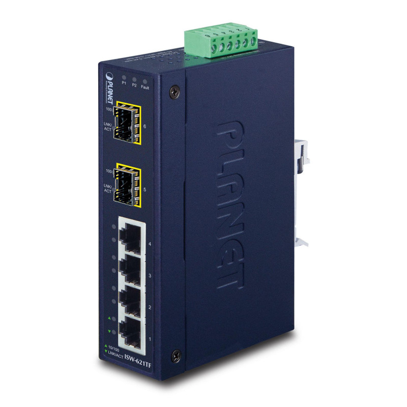 IP30 Slim Type 4-P Industrial