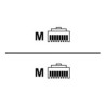 Cisco - Cable de red - RJ-45 (M) a RJ-45 (M) - amarillo - para Cisco 1