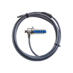 Targus DEFCON - Bloqueo de cable de seguridad - gris - 2 m | APLIUM