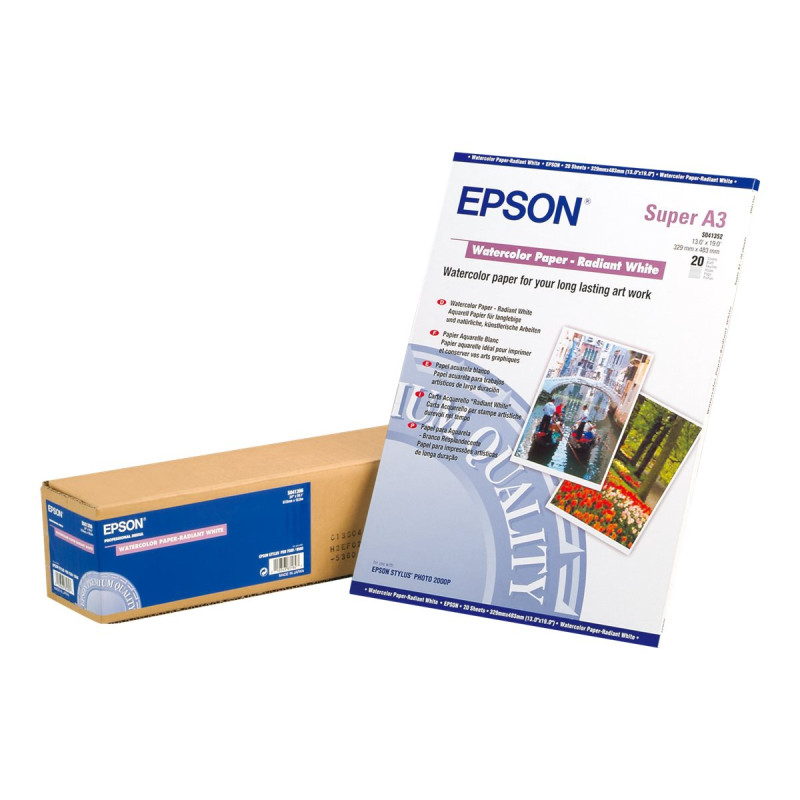 Epson - Blanco radiante - A3 plus (329 x 423 mm) - 188 g/m² | APLIUM
