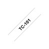 Brother - Negro, transparente - Rollo (1,2 cm x 7,7 m) 1 uds | APLIUM
