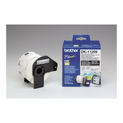 Brother DK-11209 - Negro sobre blanco - 800 etiquetas de direcciones -