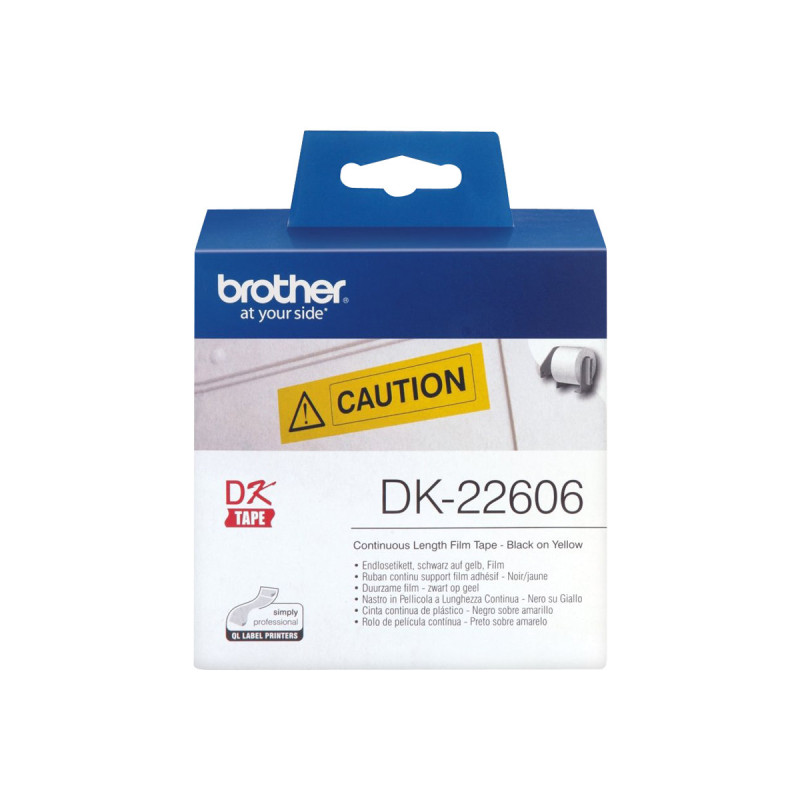 Brother DK-22606 - Amarillo - Rollo (6,2 cm x 15,2 m) pelícu | APLIUM
