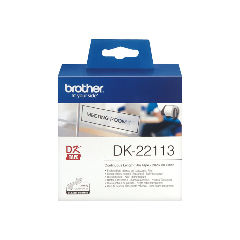 Dk Continuous Labels Colorless F/ QL-500/550 Film | APLIUM