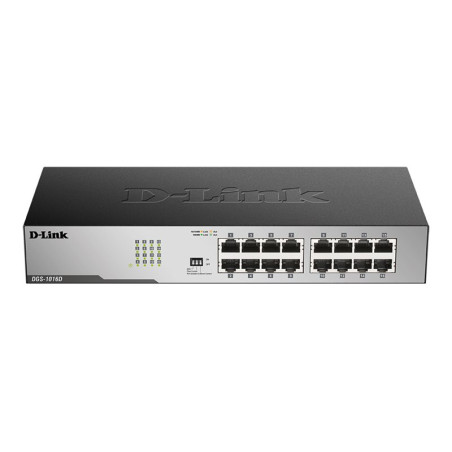 Switch D-Link DGS-1016D 16 Puertos/ RJ-45 Gigabit 10/100/1000