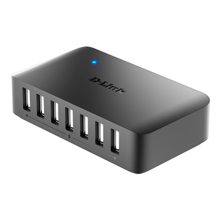 D-Link DUB H7 - Hub - 7 x USB 2.0 - sobremesa