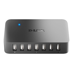 D-Link DUB H7 - Hub - 7 x USB 2.0 - sobremesa