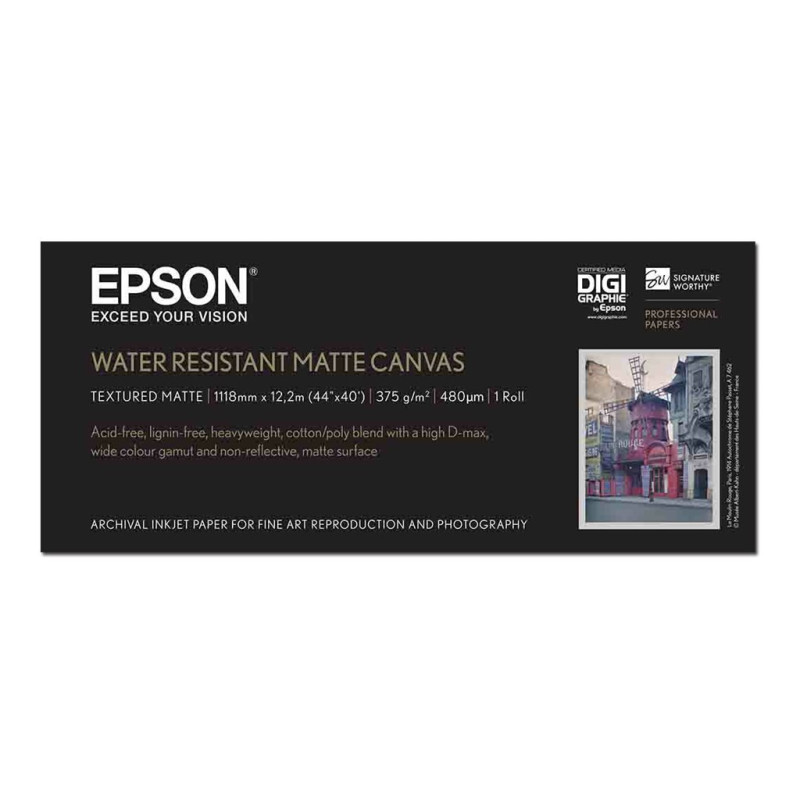 Epson - Mate - Rollo (111,8 cm x 12,2 m) 1 bobina(s) papel d | APLIUM
