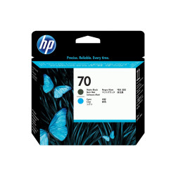 70 Matte BLACK+CYAN Printhead F/ DesignJet Z2100 | APLIUM