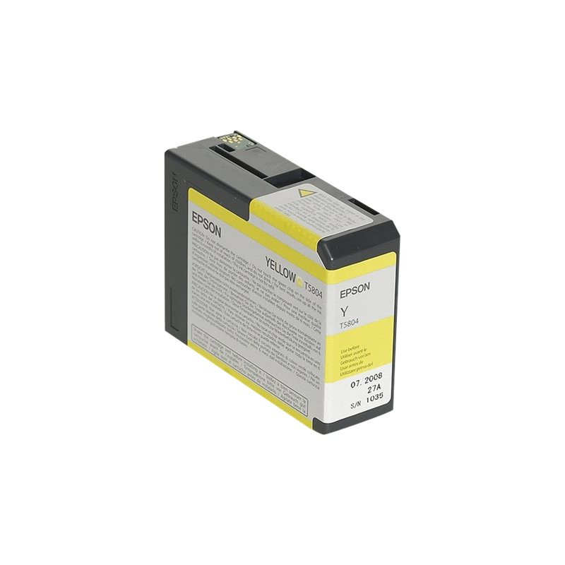 Epson T5804 - 80 ml - amarillo - original - cartucho de tint | APLIUM