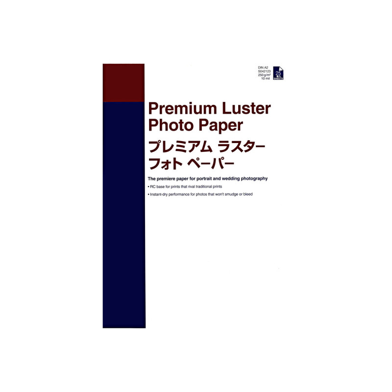 Epson Luster Photo Paper - Brillo - A2 (420 x 594 mm) 25 hoj | APLIUM