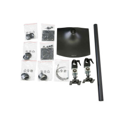 DS100 Serie 2X Lcd Freestand Black 28IN Vertical | APLIUM