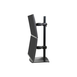 DS100 Serie 2X Lcd Freestand Black 28IN Vertical | APLIUM