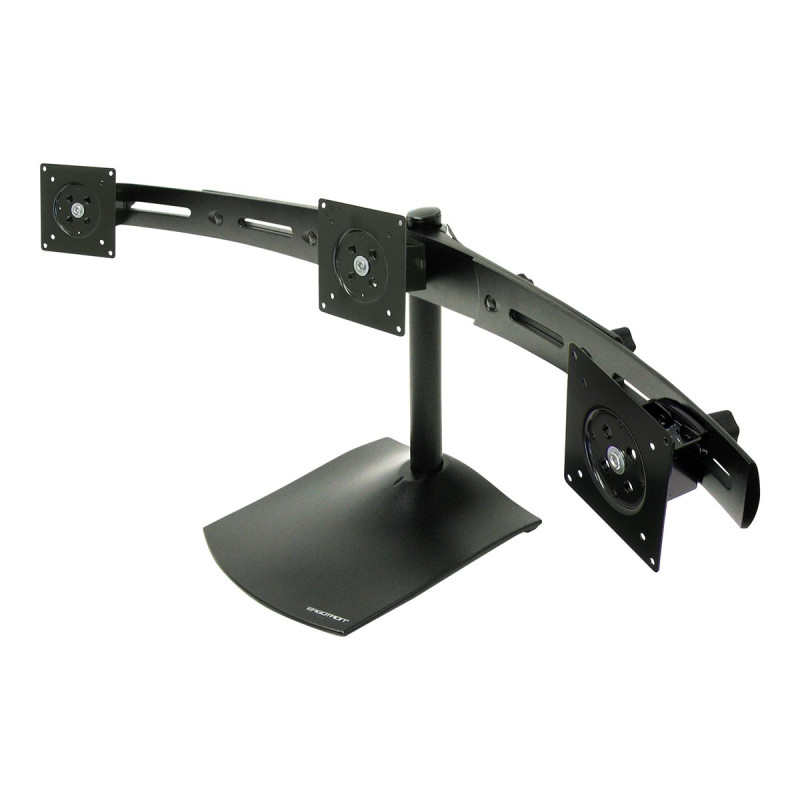 Triple Monitor Stand Black . | APLIUM