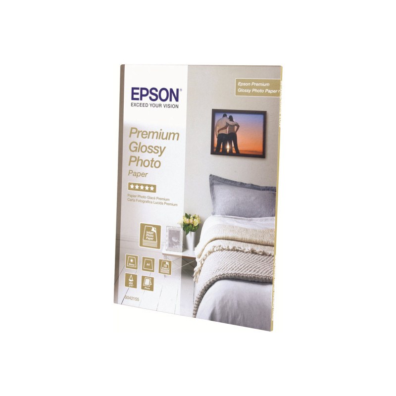 Epson papel fotográfico brillante - Brillante - 130 x 180 mm - 255 g/m