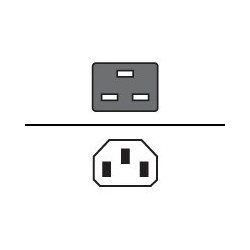 Eaton - Cable de alimentación - IEC 60320 C19 a IEC 60320 C1 | APLIUM