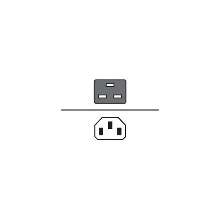 Eaton - Cable de alimentación - IEC 60320 C19 a IEC 60320 C1 | APLIUM