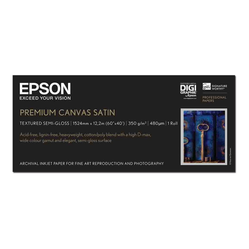 Epson PremierArt Water Resistant Canvas - Brillante - 465 mi | APLIUM