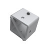 Montaje de proyector universal en el techo - poste de 1100 mm cortado