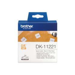 Permanent Adhesive Sq Label 23MM X 23MM 1000 P Roll | APLIUM
