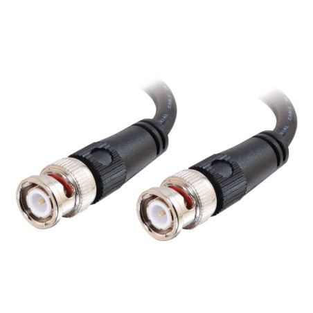 C2G - Cable de vídeo - BNC macho a BNC macho - coaxial con doble apant