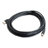 C2G 9.8ft USB A to USB B Cable - USB A to B Cable - USB 2.0 - Black -