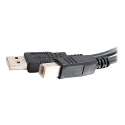 C2G 9.8ft USB A to USB B Cable - USB A to B Cable - USB 2.0 - Black -