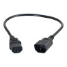 C2G Computer Power Cord Extension - Cable alargador de alimentación -