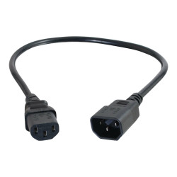 C2G Computer Power Cord Extension - Cable alargador de alimentación -