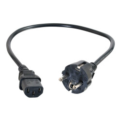 C2G Universal Power Cord - Cable de alimentación - power CEE 7/7 (M) a