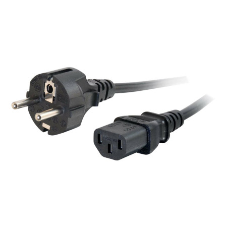 C2G Universal Power Cord - Cable de alimentación - power CEE 7/7 (M) a