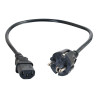 C2G Universal Power Cord - Cable de alimentación - power CEE 7/7 (M) a