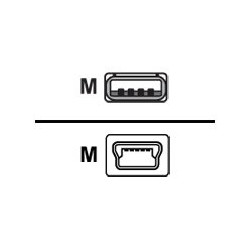 Cisco - Cable USB - USB (M) a mini USB tipo B (M) - 1.83 m - para Cisc