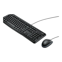 Logitech Desktop MK120 - Juego de teclado y ratón - USB - portugués