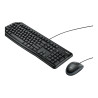 Logitech Desktop MK120 - Juego de teclado y ratón - USB - portugués