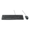 Logitech Desktop MK120 - Juego de teclado y ratón - USB - portugués