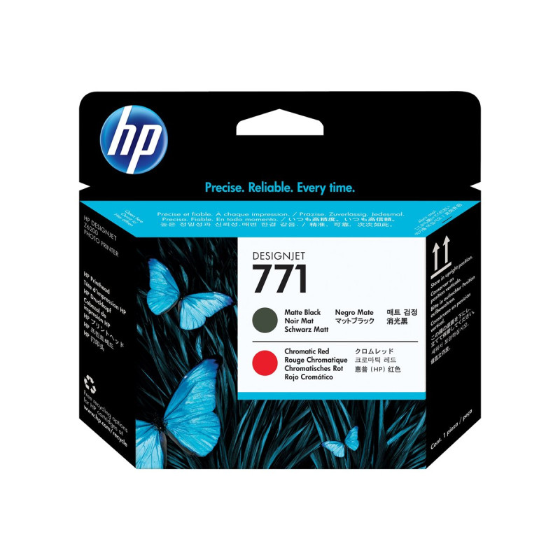 CE017A - HP 771 - Negro mate, rojo cromático - cabezal de | APLIUM