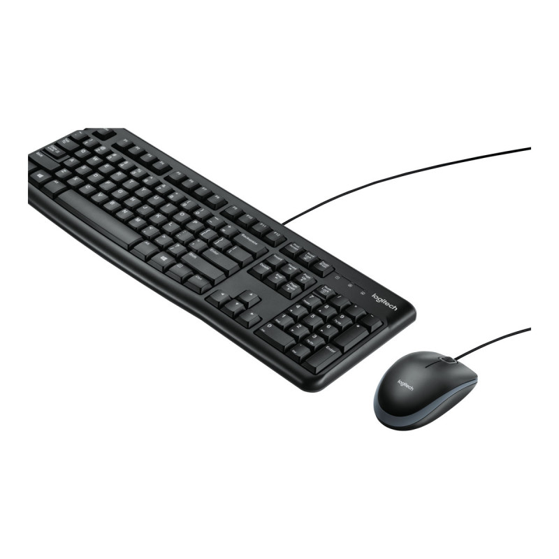 Logitech Desktop MK120 - Juego de teclado y ratón - USB - francés